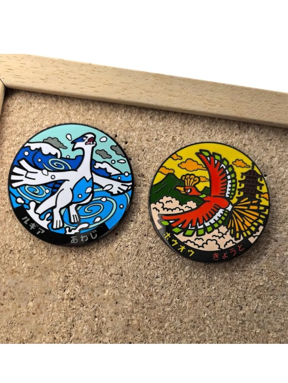 Pokémon Enamel Pins (2 PCs)